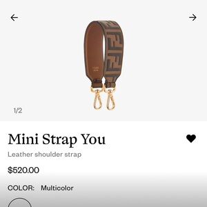 Fendi bag mini strap